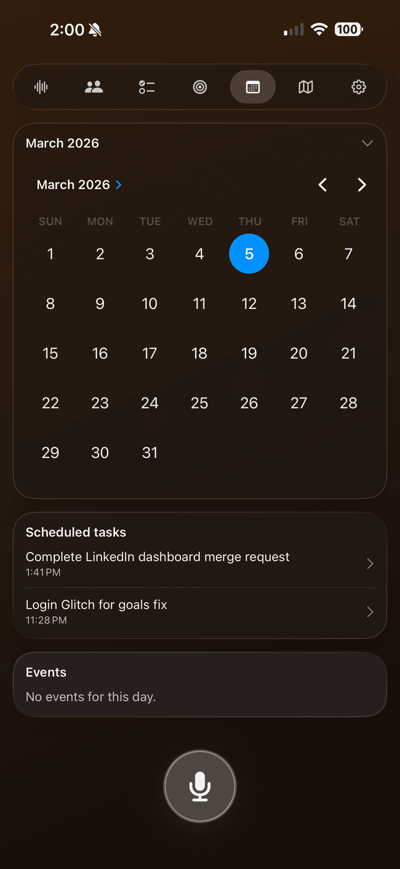 Calendar