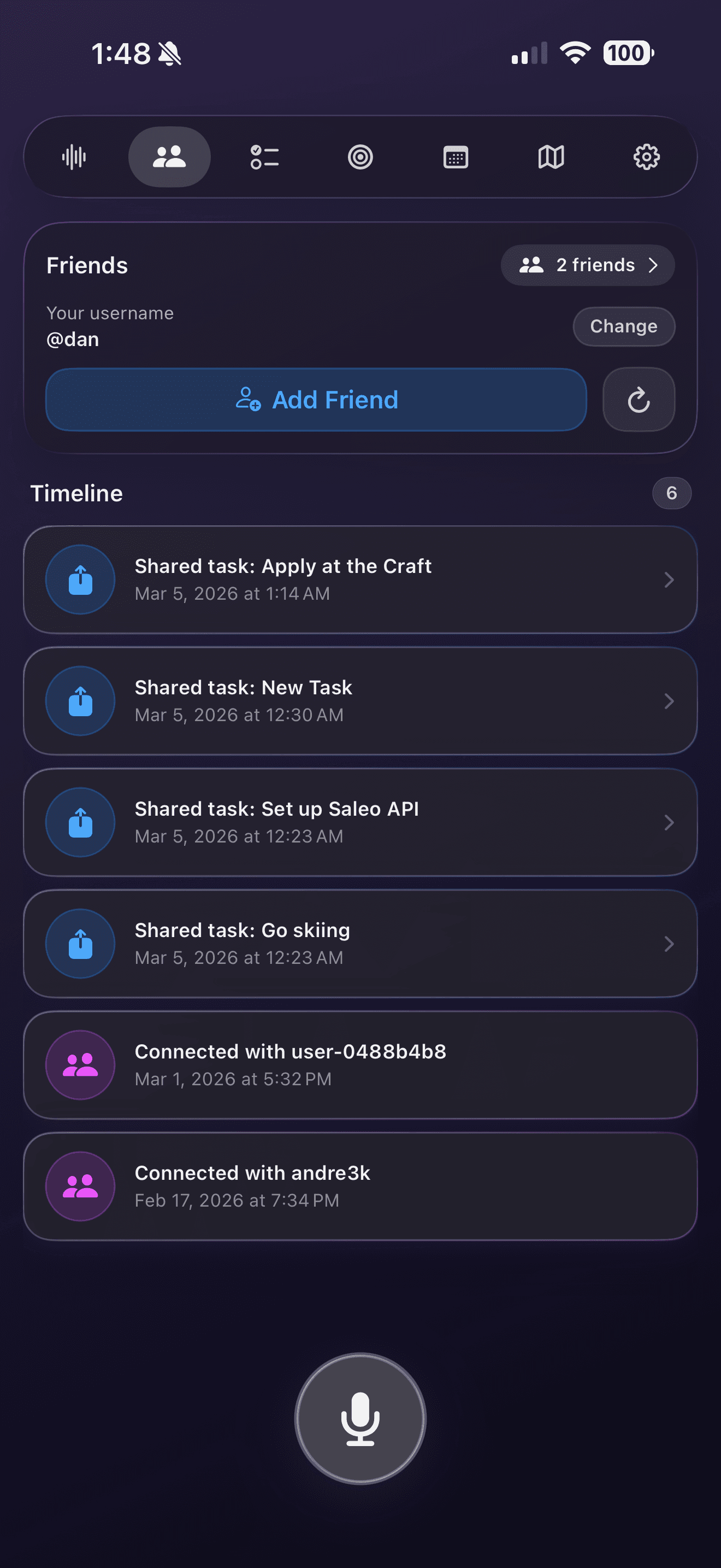 Shared Tasks
